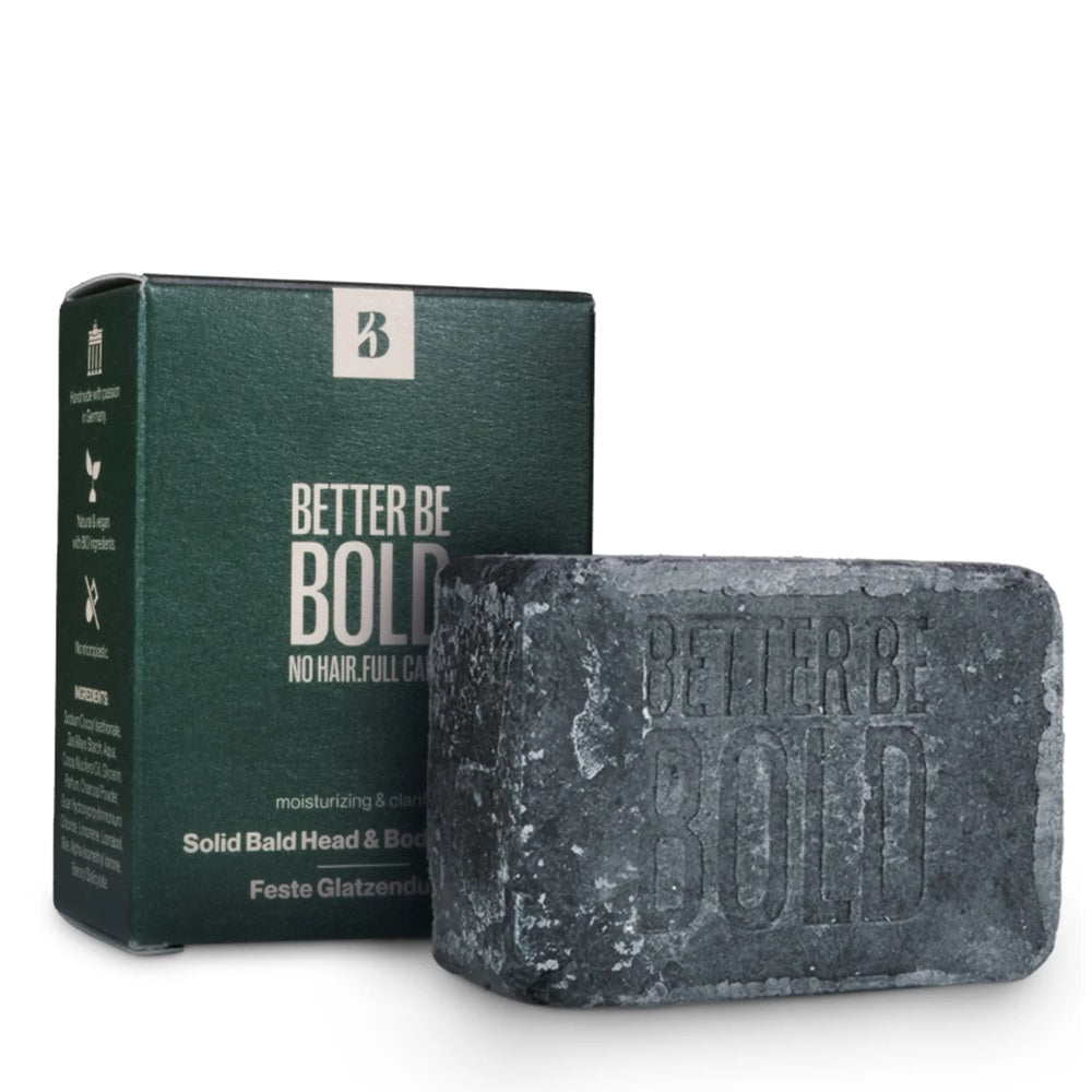 Solid Bald Head & Body Wash Bar 110g