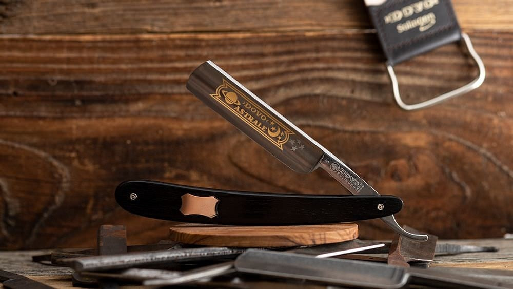 Straight Razor Astrale Ebbenhout 5/8