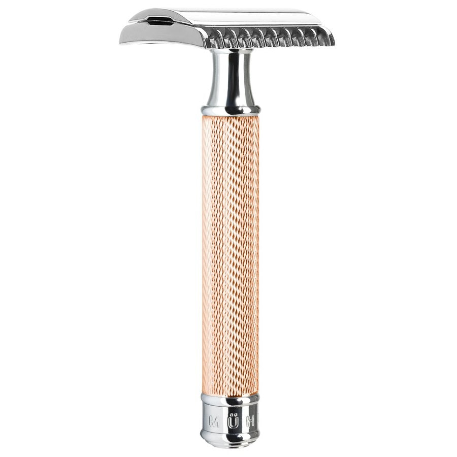 R41 Double Edge Safety Razor Rose Gold