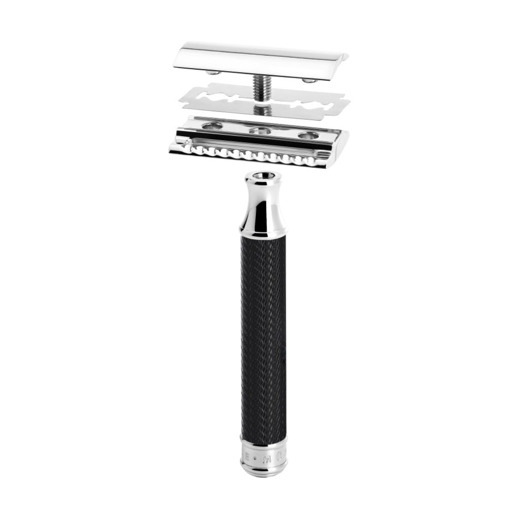 R89 Double Edge Safety Razor Zwart