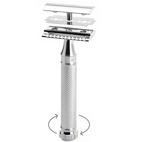 R89 Twist Double Edge Safety Razor