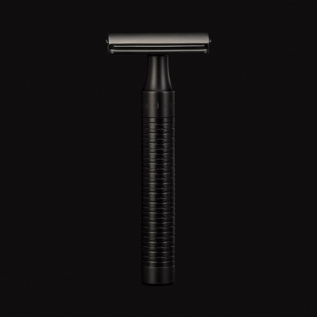 Double Edge Safety Razor Rocca Jet Zwart