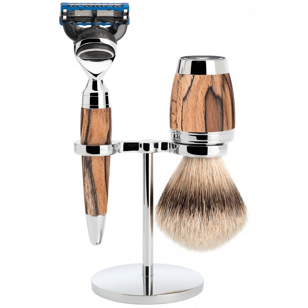 Scheerset Fusion Stylo Spalted Beech (3-delig)