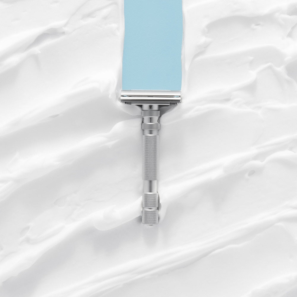 T2 Double Edge Safety Razor Brushed Chrome