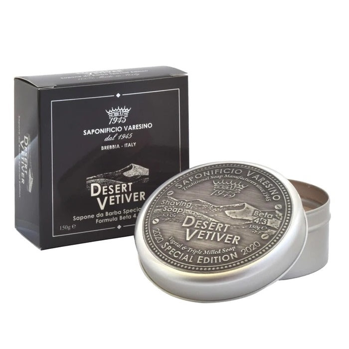 Desert Vetiver Scheerzeep 150g